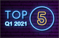 Anunciando os Top Colaboradores do Fórum do primeiro trimestre de 2021!