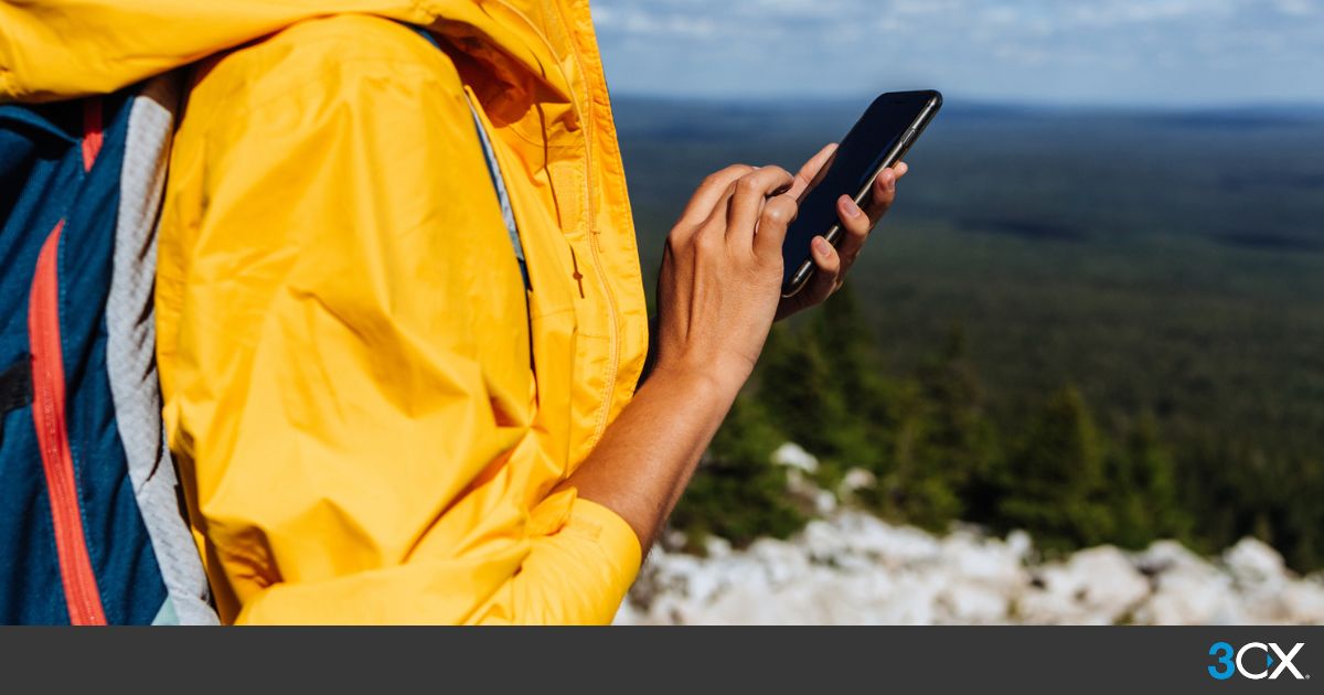 3CX iOS V5.2 Beta - Defina o 3CX como App Padrão no iOS 18.2