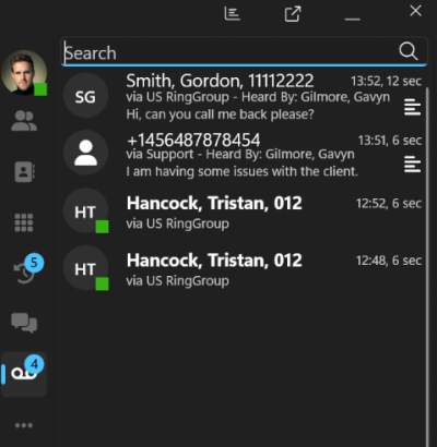 Correio de Voz Compartilhado para Filas e Grupos de Toque Windows Correio de Voz Compartilhado para Filas e Grupos de Toque Windows