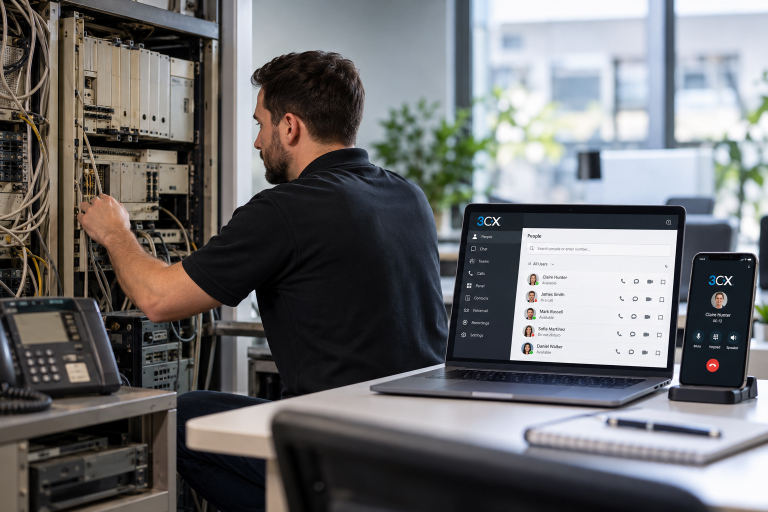 Mostre aos clientes o que eles ganham com o 3CX