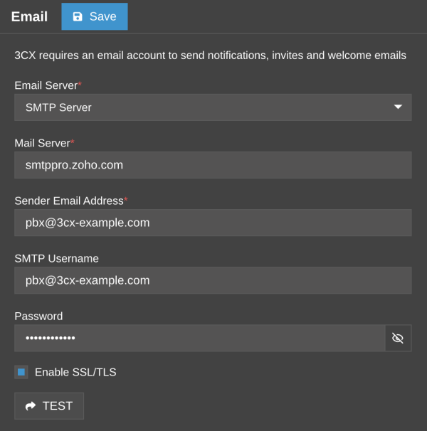 Zoho: SMTP Personalizado Flexível Zoho: SMTP Personalizado Flexível