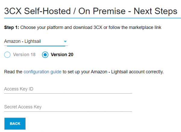 Implementando o Amazon Lightsail Implementando o Amazon Lightsail