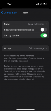 Personalização da Lista de Painéis do CarPlay Personalização da Lista de Painéis do CarPlay