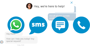 Chamadas, Apps para Trabalho Remoto: Chamadas, chat ao vivo, FB, SMS ao vivo, FB e SMS a partir do Central Telefônica 3CX