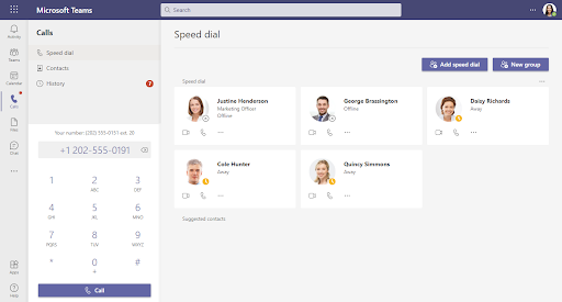 Integração do Microsoft Teams – V18 Experiência de chamada unificada e contínua para usuários 3CX que discam usuários Teams e vice-versa